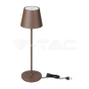 1,5W LED stolová lampa 3000K IP54 Sand Corten VT-7997 (V-TAC)