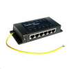 Gigabitový tienený 6-portový pasívny PoE panel, 802.3af / at