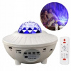 LED projektor nočnej oblohy - Hviezdny LED hviezdny projektor - oceánsky Bluetooth reproduktor (LED projektor nočnej oblohy - Hviezdny LED hviezdny projektor - oceánsky Bluetooth reproduktor)
