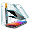 Spigen Glass tR EZ Fit Privacy 2 Pack Transparency iPhone 15 AGL06905