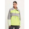 Vetrovka adidas by Stella McCartney TrueNature zelená farba, prechodná, oversize, JG1068 XS