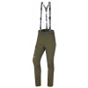 Pánske teplé softshellové nohavice Husky Kixes M dark khaki S
