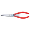 KNIPEX 38 41 190 Kliešte pre mechaniky, ploché široké čeľuste, plastové návleky, fosf.na čierno