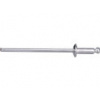 Extol Premium 8813831 nity trhacie hliníkové sada 1000ks, O 2,4x6mm plochá hlava