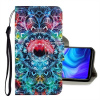 Peňaženkové 3D puzdro na Samsung Galaxy A21s - Mandala