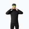 Pánske bežecké tričko s dlhým rukávom Dynafit Alpine Hooded black out