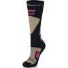 Brubeck Dámské ponožky BSK001/W Ski Force, černé/růžové, velikost 36-38