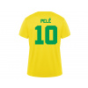Superfutbal Pánsky retro dres Brazília s možnosťou vlastnej potlače Veľkosť: S, Meno hráča: Pelé