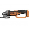BLACK+DECKER Aku úhlová bruska 125mm, 18V bez aku BCG720N