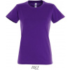 SOL´S IMPERIAL / Dámske tričko z ťažkej bavlny - dark purple XXL