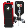Sporák Kotol Peletové kachle 15 kW Ekologické Kombinované kotly s oceľovým zásobníkom na pelety 15 kW (Kotlové kotly Peletové kachle DUO15kw, dvojfunkčné, SPOLUFINANCOVANIE)