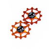 JRC Components kladky prehadzovačky 12z. keramické JRC Narrow/Wide Farba: Oranžová