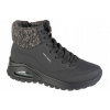 SKECHERS UNO RUGGED - DARLING (37) Dámske zimné topánky Čierna