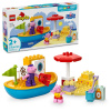 LEGO 10432 DUPLO Prasiatko Peppa a výlet na loďke