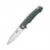 Zatvárací nôž Firebird FH21 Ganzo® – Strieborná čepeľ - Satin, Zelená