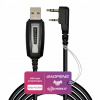 USB kábel UPC na programovanie (firmware) Ručná Vysielačka Baofeng Chip PL2303