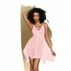 PENTHOUSE RUŽOVÁ BABYDOLL KOŠEĽA + TANGÁ NAUGHTY DOLL S / M