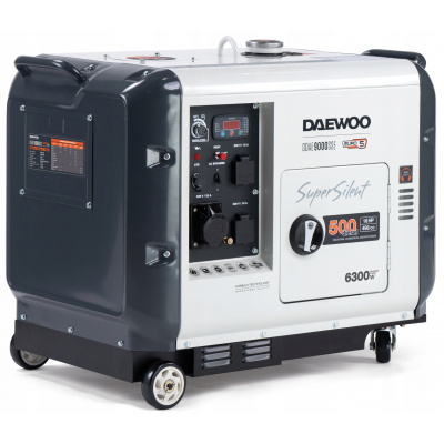 Elektrocentrála - generátor energie diesel Daewoo DDAE 9000SSE (Elektrocentrála - generátor energie diesel Daewoo DDAE 9000SSE)