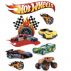 CUKROVÁ TLAČ jedlý obrázok na tortu Cukrová hmota HOT WHEELS AUTÁ + MENO TEXT