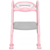 Schodíky na WC Loostep, Blush PInk