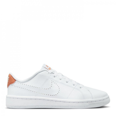 Nike Court Royale 2 Trainers Ladies White/Amber 6 (40)