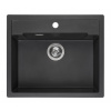 Reginox Amsterdam 600 Black silvery