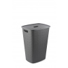 Kôš na bielizeň Curver Softex 56 l tmavo sivý