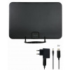 EVOLVEO Xany 2A, 230/5V, aktivní pokojová anténa FM/DAB+/DVB-T2, filtr LTE,4G,5G