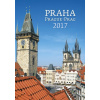 Kalendář nástěnný 2017 - Praha