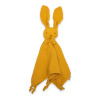 NEW BABY Mušelínový usínáčik Rabbit mustard 30x30 žltá