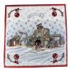 Vianočný gobelínový obrus na stôl Betlehem 90x90 cm Chenille IT013