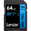 LEXAR SDXC 64GB 800x Pre UHS-I karty C10 (V30) U3/R150