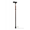 FAZZINI PALICA skladacia odľahčená hnedá, nastaviteľná (82-92 cm) 1x1 ks