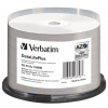 CD-R Verbatim DLP 700MB (80min) 52x WIDE THERMAL Professional Printable 50-cake NON-ID