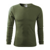 MALFINI Tričko Fit-T LS 119, dlouhý rukáv, pánské MAL-1190917 2XL Khaki