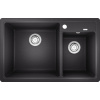 Blanco Legra 8, silgranitový drez 780x500x190 mm, 2-komorový, antracitová, BLA-526224