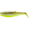 4ks - Gumová Nástraha Savage Gear Cannibal Shad 12,5cm 20gr Green Pearl Yellow