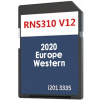 Mapa navigácie Europa VW RNS310 pamäťová karta SD