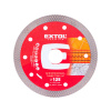 Kotúč diamantový rezný, turbo Thin Cut, suché aj mokré rezanie, O 125x22,2x1,4mm, EXTOL PREMIUM 8803042