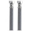 KARBO flexi hadica na vodu 1/2×1/2 FF 20cm, závit vnútorný/vnútorný