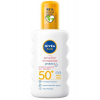 Nivea Sun sprej na opaľovanie Sensitive OF 50+, 200 ml, OF 50+, Akcia