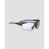 Fotochromatické Okuliare Rudy Project Sydus čierne S Fialovými Fotochromatickými šošovkami Impactx™ Photochromic 2 Laser Purple