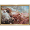 Venuša spiaca - Tatyana Bobirová, originálny, ručne maľovaný obraz L (do veľkosti 95x95cm) Viac farieb