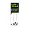 Fox Carp Ready Rigs - Fluoro D-Rig - 6 (x3)