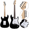 Henry's Electric Guitar Strat - Bird STJ-01 Swallow Black