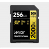 Lexar SDXC Pro 2000X UHS-II U3 R300/W260 (V90) 256GB