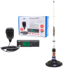 Balenie PNI Escort HP 9500 CB rádiostanica, ASQ, 12-24V + PNI ML70 CB anténa, 70 cm so 145 mm magnetickou základňou v cene