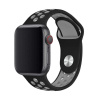 SES Sportovní silikonový řemínek pro chytré hodinky Apple Watch SE 40 mm (2024) - šedý 17786
