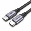 Kábel Ugreen USB typ C - USB typ C 1,5 m čierny