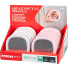 Zrkadlo Strend Pro XL1204011, vreckové, kozmetické, LED, 3xAAA, Sellbox 10 ks